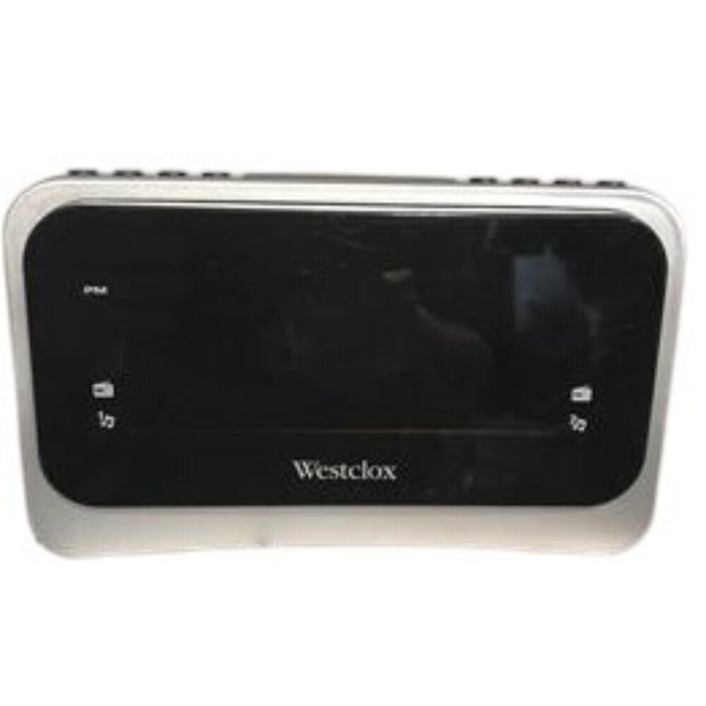Westclox Alarm Clock Radio Nature Sounds 80231NSCN With USB Charger